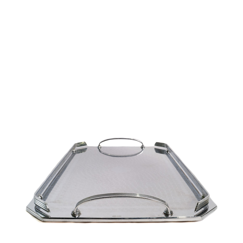 Ranleigh Art Deco Chrome Cocktail Tray