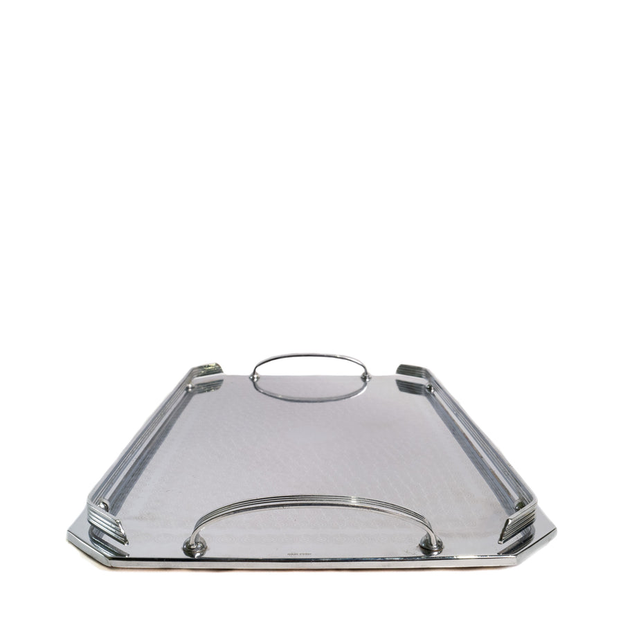 Ranleigh Art Deco Chrome Cocktail Tray