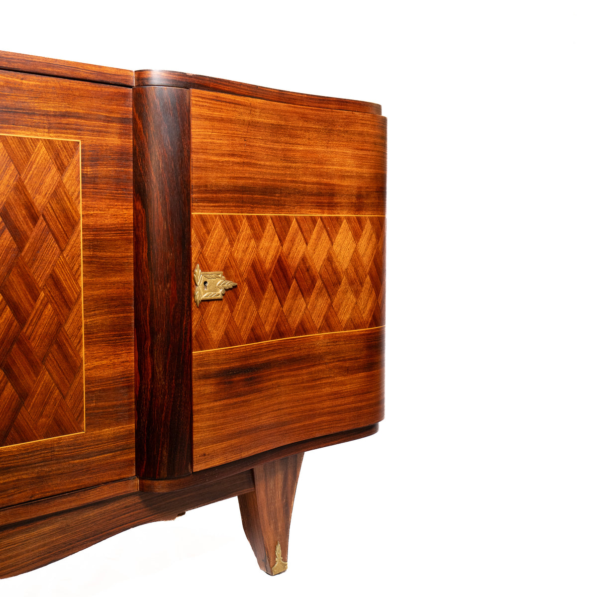 French Art Deco Sideboard in Rosewood and Sycamore