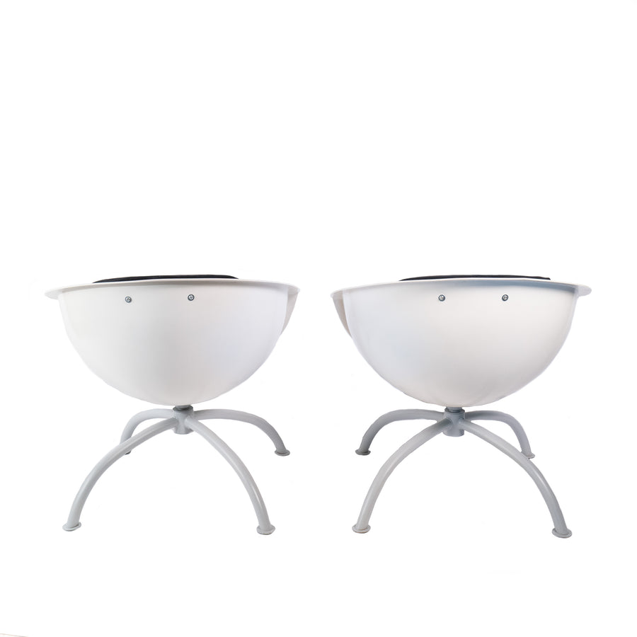 IKEA GUBBO Swivel Chairs, Mia Lagerman (Pair)