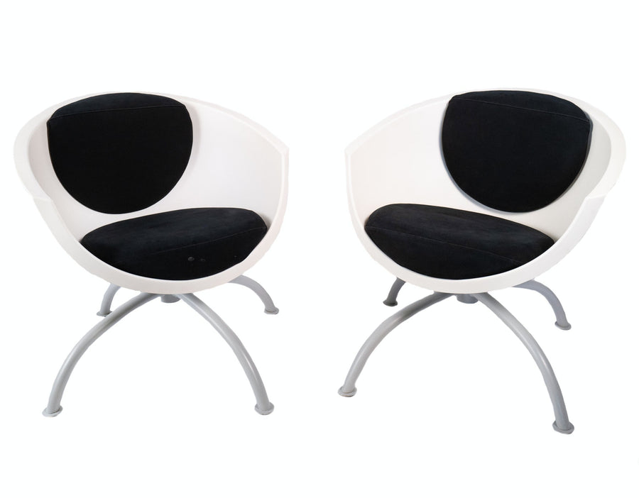 IKEA GUBBO Swivel Chairs, Mia Lagerman (Pair)