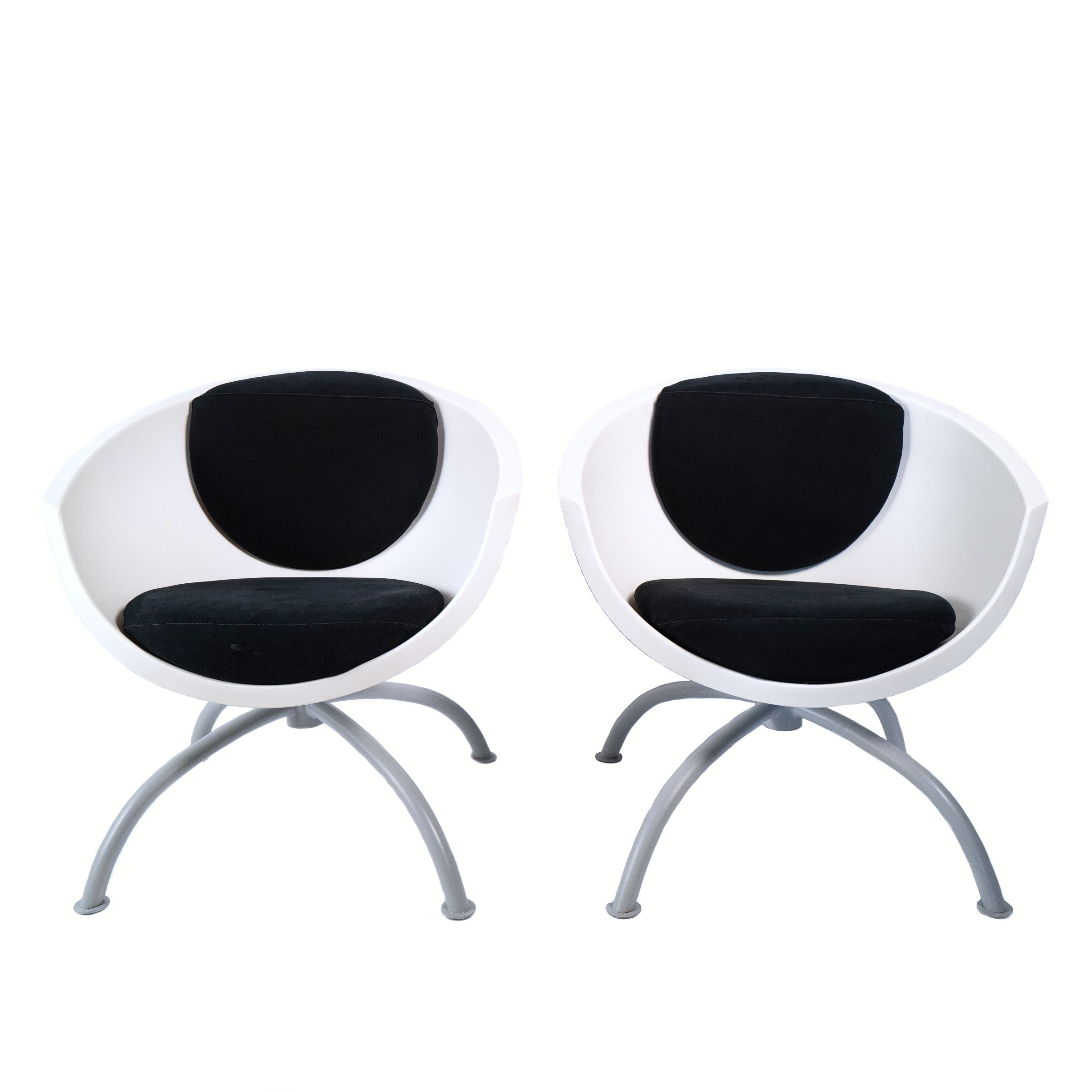 IKEA GUBBO Swivel Chairs, Mia Lagerman (Pair)