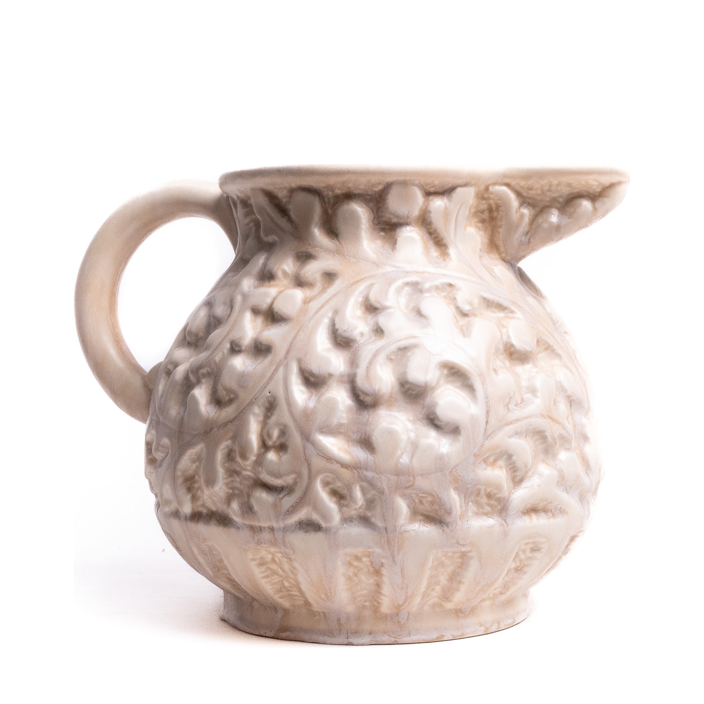 Beswick Relief-Moulded Cream Jug, Shape 653
