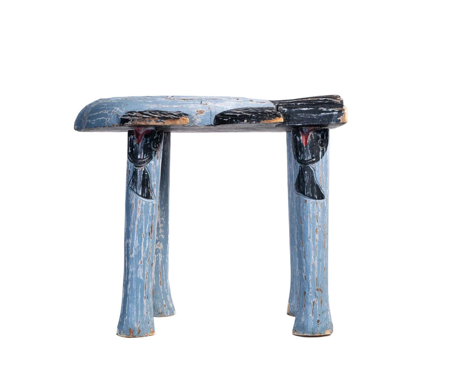 Painted Fish Stool