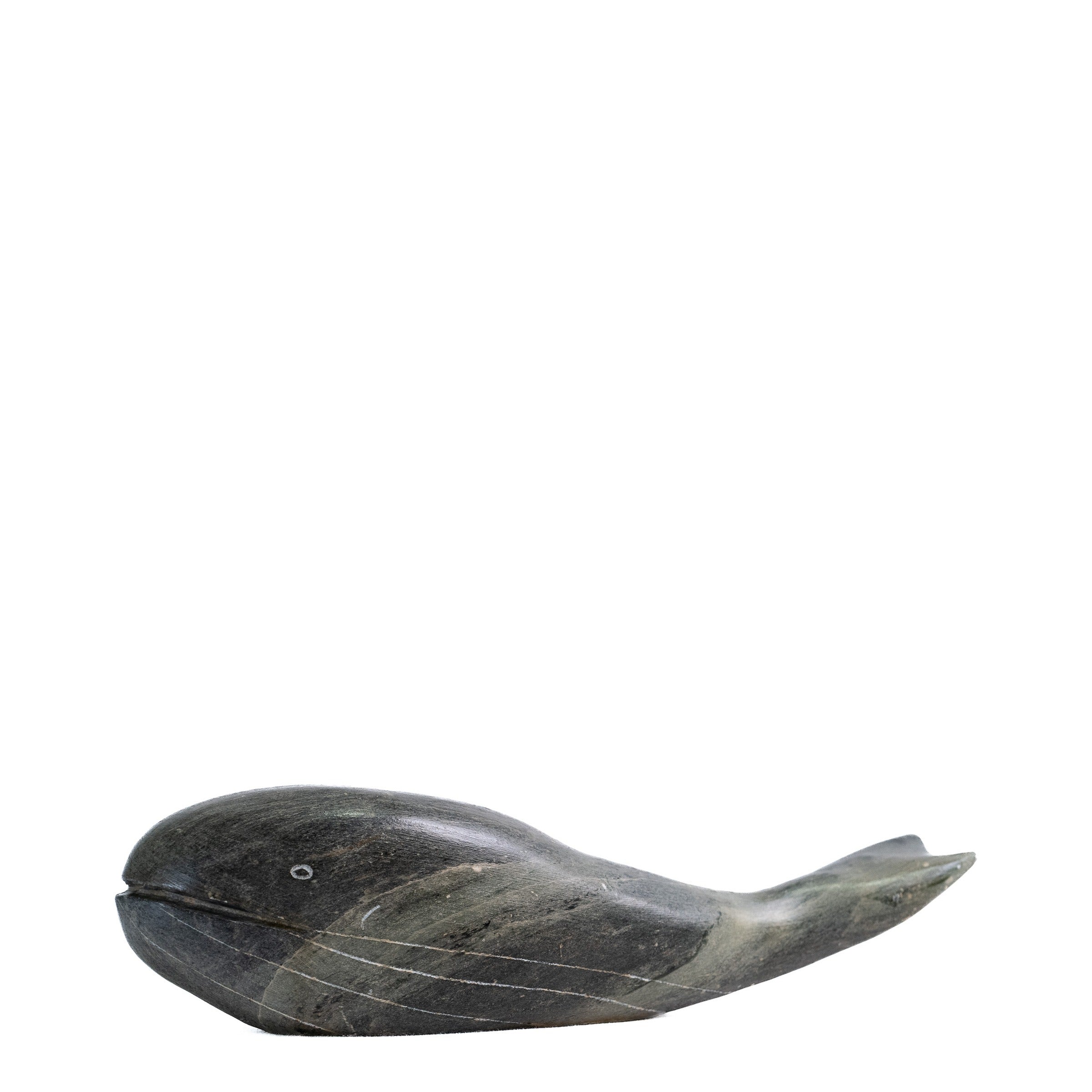 Soapstone Whale by Dieter Muckenheim