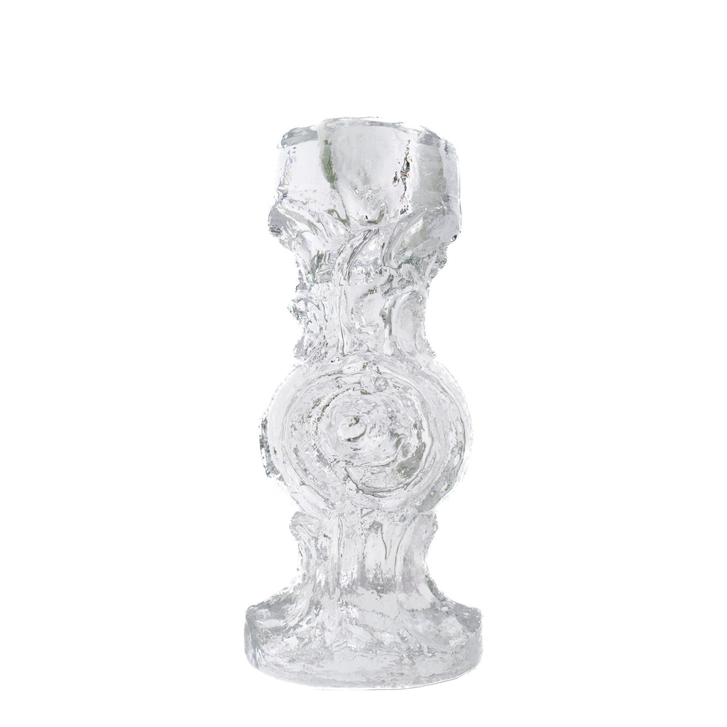 Christer Sjogren Glass Candle Holder