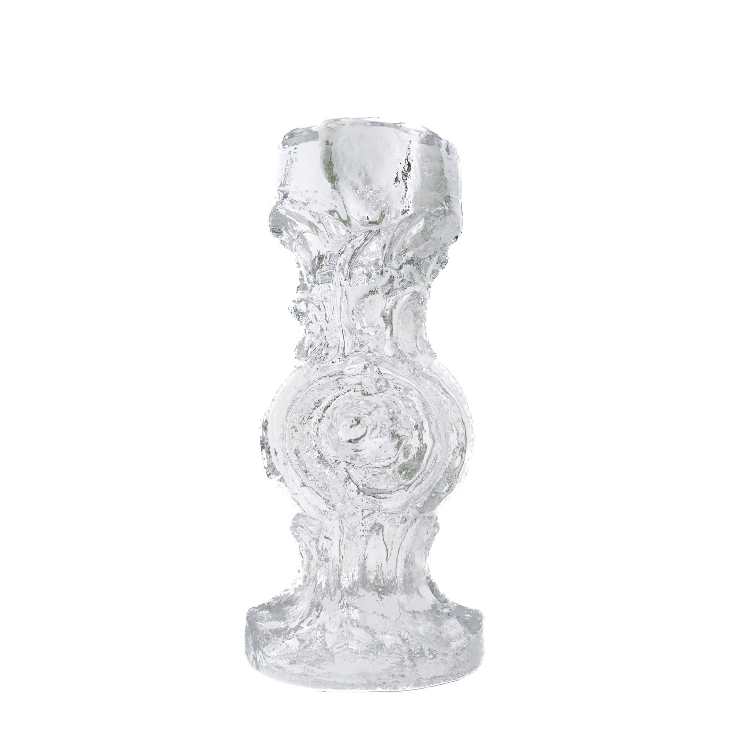 Christer Sjogren Glass Candle Holder