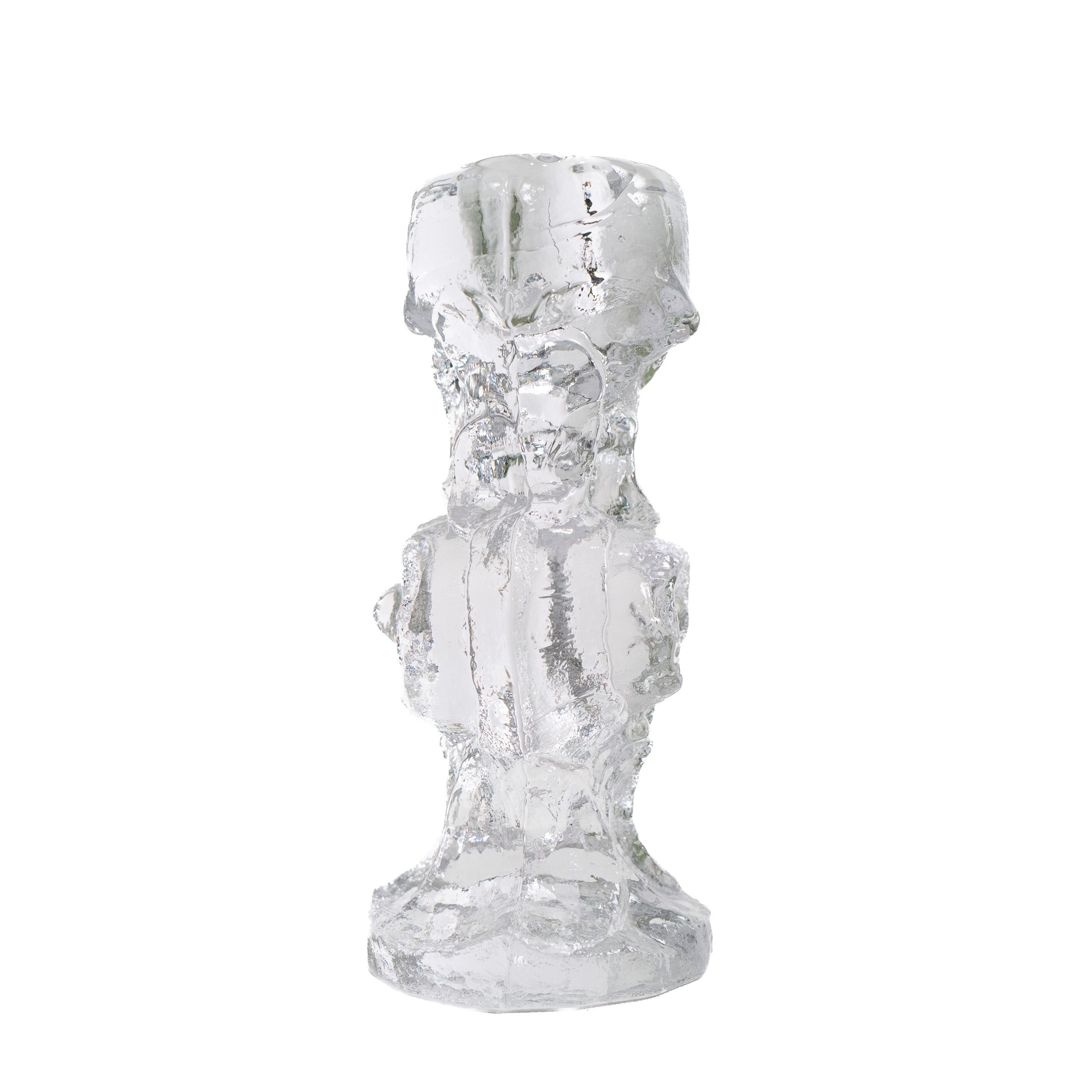 Christer Sjögren Glass Candle Holder, Lindshammar