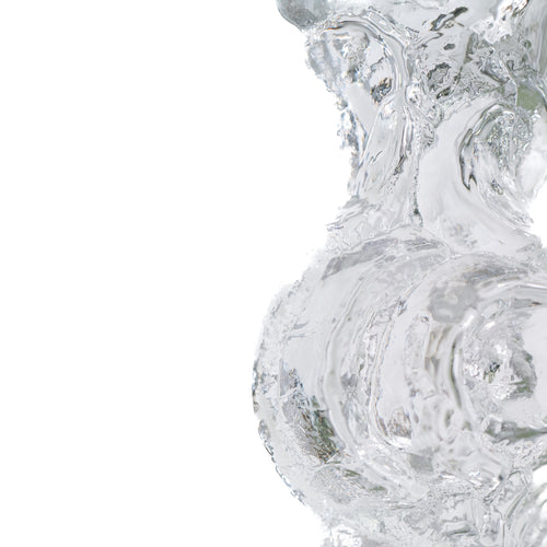 Christer Sjögren Glass Candle Holder, Lindshammar
