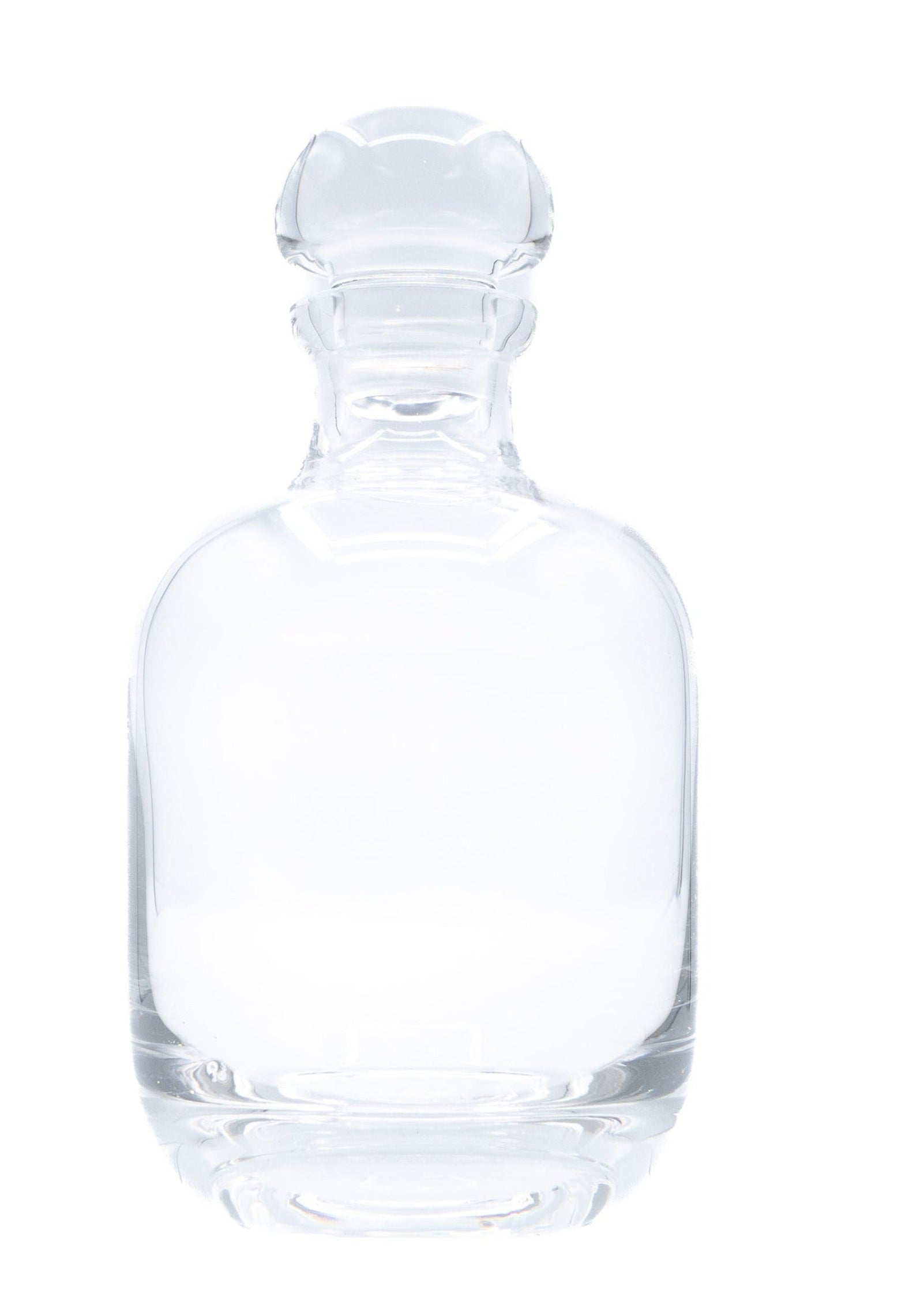 Mid-Century Crystal Decanter, Scandinavian Manner