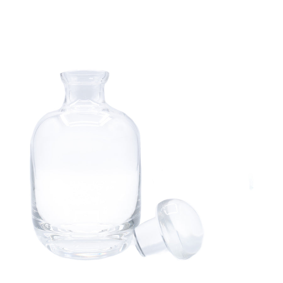 Mid-Century Crystal Decanter, Scandinavian Manner