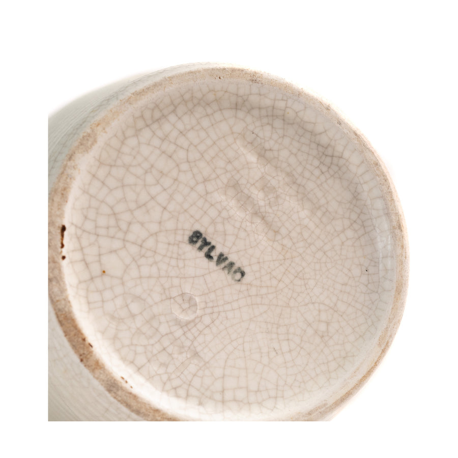 SylvaC Matte Creamware Vase