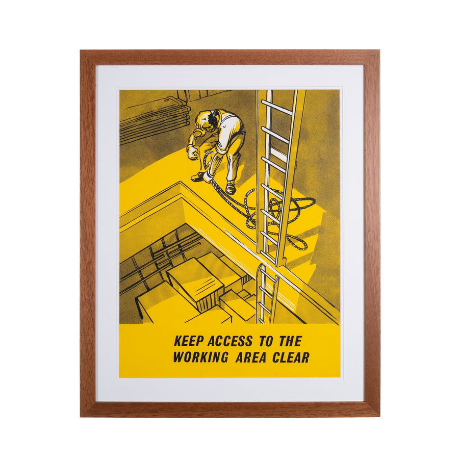 Clem Millward, 'Keep Access to the Working Area Clear', c. 1960s