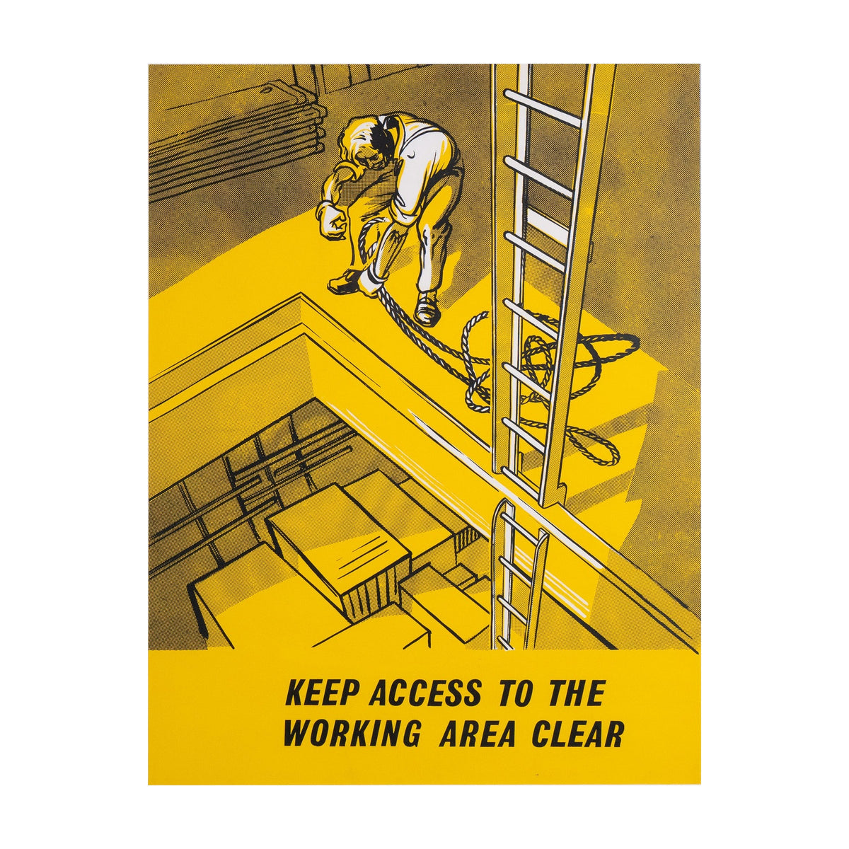 Clem Millward, 'Keep Access to the Working Area Clear', c. 1960s
