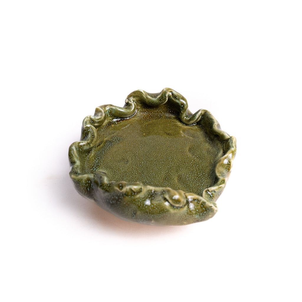 Minka Veal, Ruffled Olive Dish - 2