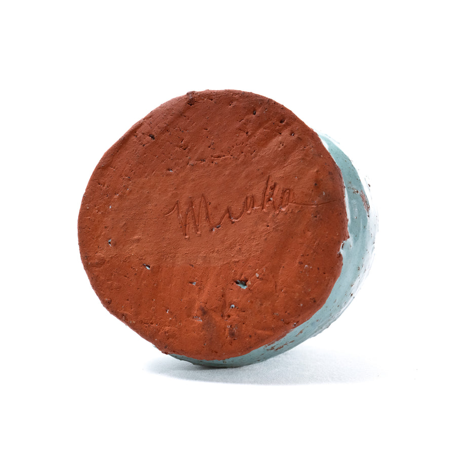 Minka Veal, Turquoise Pinch Vessel