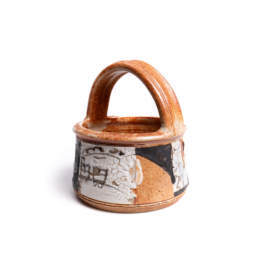 Jan Bell, Small Basket-Form Vessel