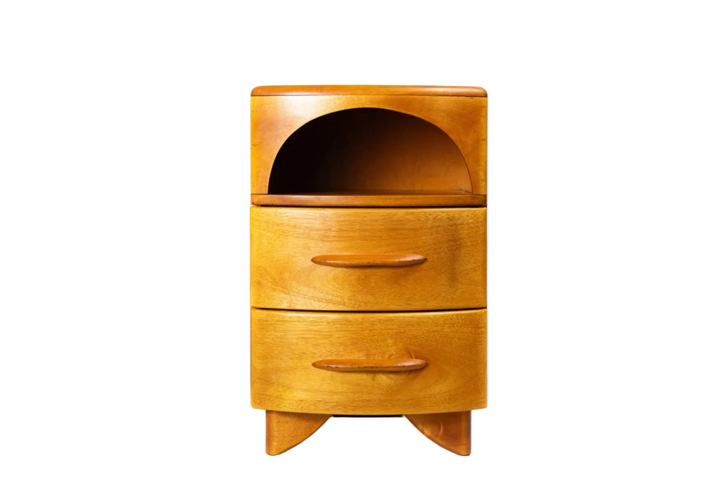 Myer Heritage mid-century bedside cabinet — 1