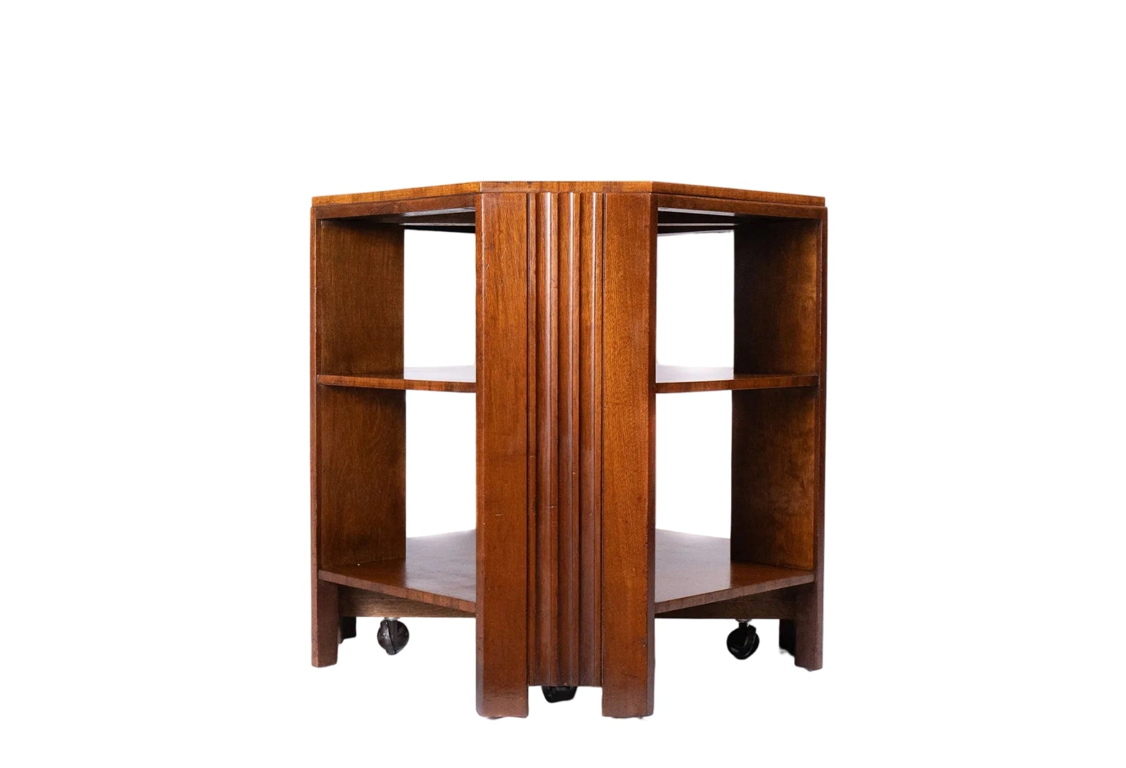 Waring & Gillow octagonal mahogany side table, 1930s — 1