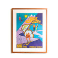 Original Mount Norquay Ski Poster, Banff National Park