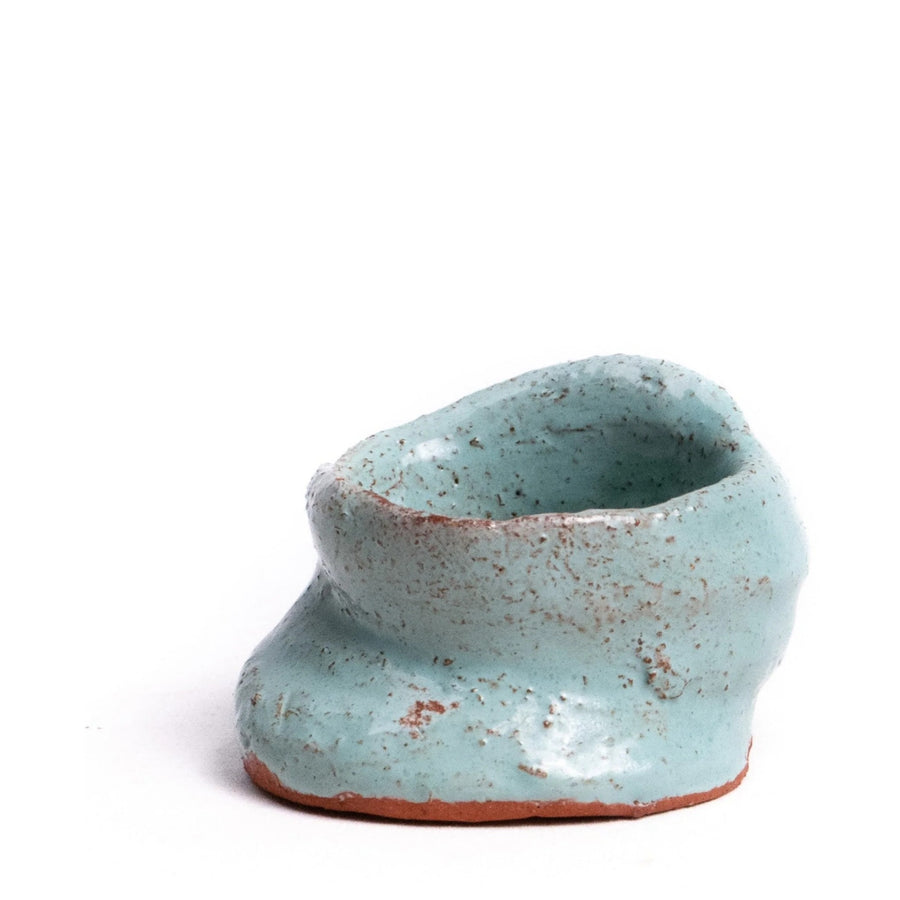Minka Veal, Turquoise Pinch Vessel
