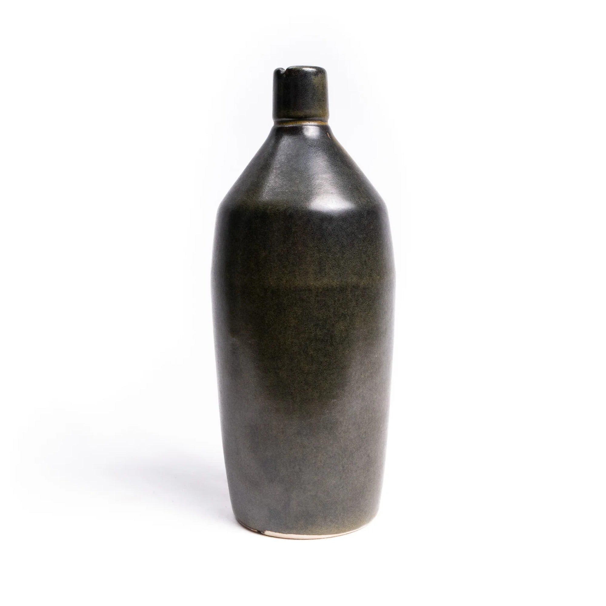 "Creation of Man" Sicilian Art Pottery Bottle Vase