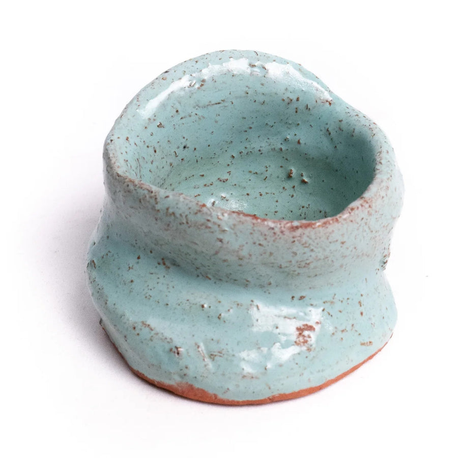 Minka Veal, Turquoise Pinch Vessel