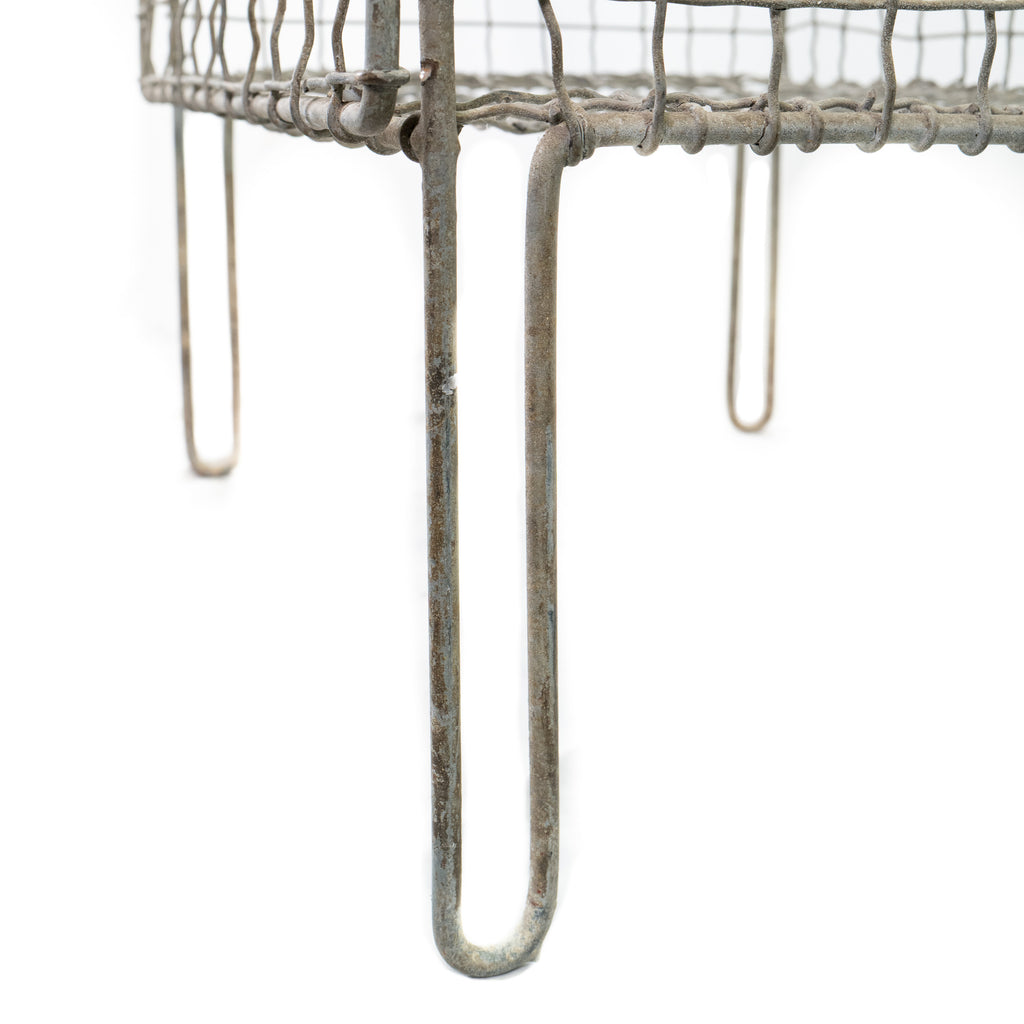 Woven-Wire Mesh Locker, Early 20th Century